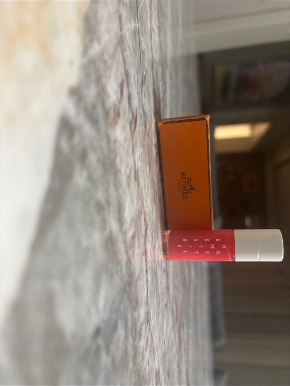Hermes Coral-Red Lip Gloss Hermรจsistible Infused Lip Care